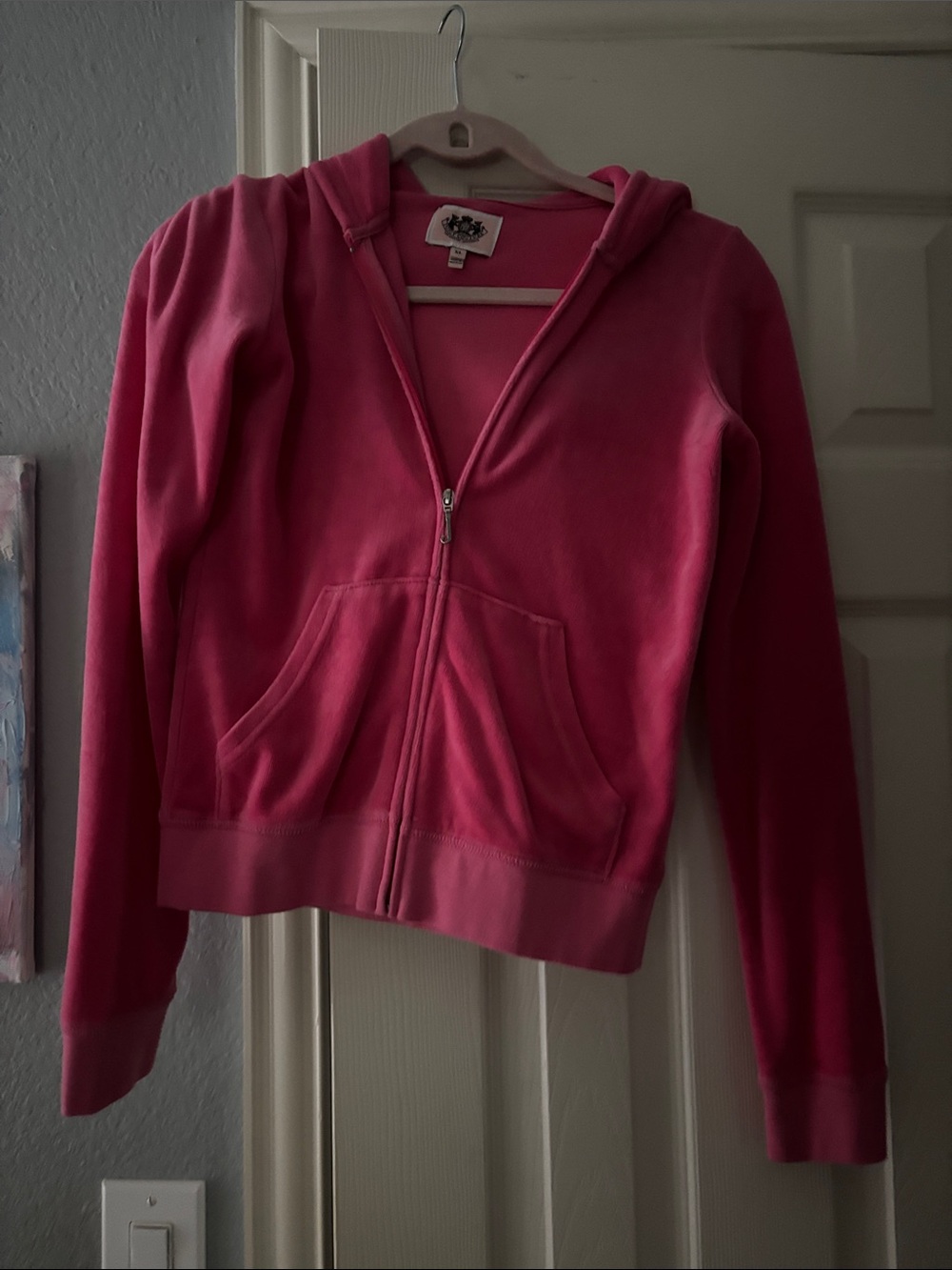 Juicy Couture Pink Zip-Up Hoodie